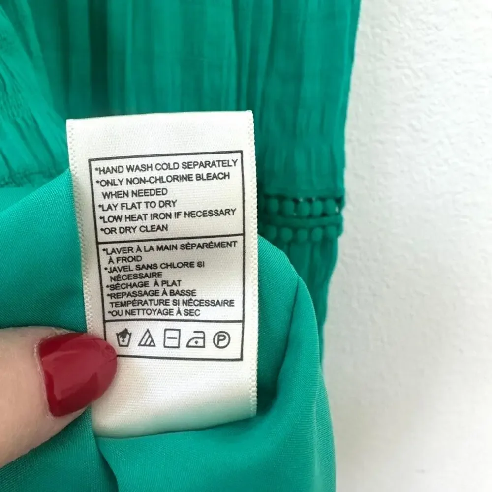 BB Dakota by Steve Madden Vivid Green Mini Dress, Size M, Preowned - Picture 8 of 10